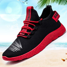 Load image into Gallery viewer, Mens Shoes Casual Shallow Air Mesh Comfortable High Top Sneakers For Men Lace Up Red Bottom Running Shoes Boys Mixed Colors
