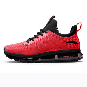 ONEMIX Men Running Shoes High Top Mesh Air Cushion Height Increasing Advanced Sneakers Outdoor Athletic Training Shoes Big Size